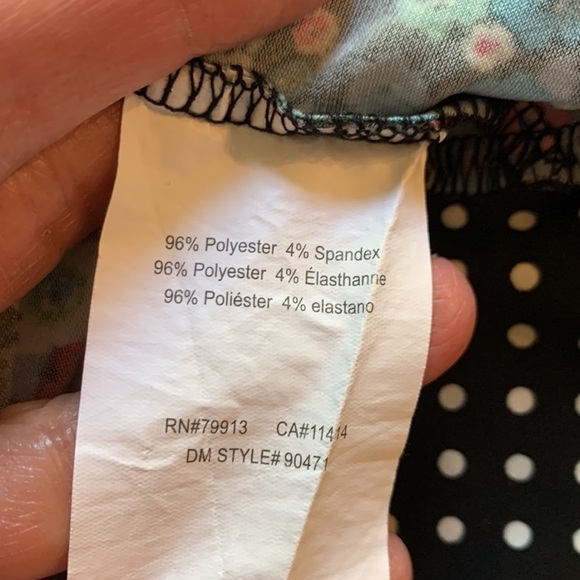 MOTHERHOOD medium maternity floral wrap dress - Picture 6 of 6